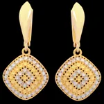 گوشواره طلا 18 عیار زنانه طلای مستجابی کد 04