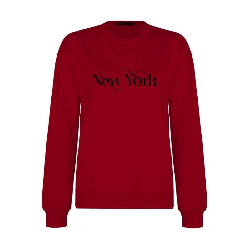 سویشرت زنانه مدل نیویورک کد ART-2034-BR