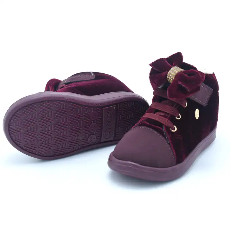 نیم بوت دخترانه کلین مدل پاپیون کد C-8604