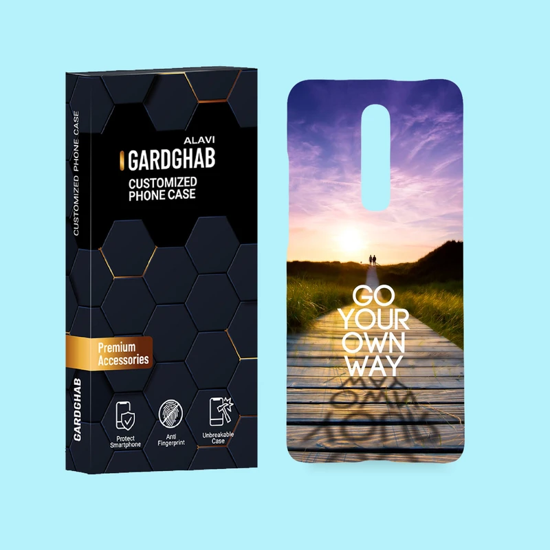 کاور گارد قاب علوی مدل متن مناسب برای گوشی موبایل شیائومی Mi 9T / Mi 9T Pro