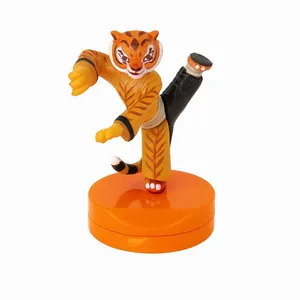 فیگور مدل پاندای کونگ فو کار طرح ببری کد 65 ارتفاع 7 سانتی متر