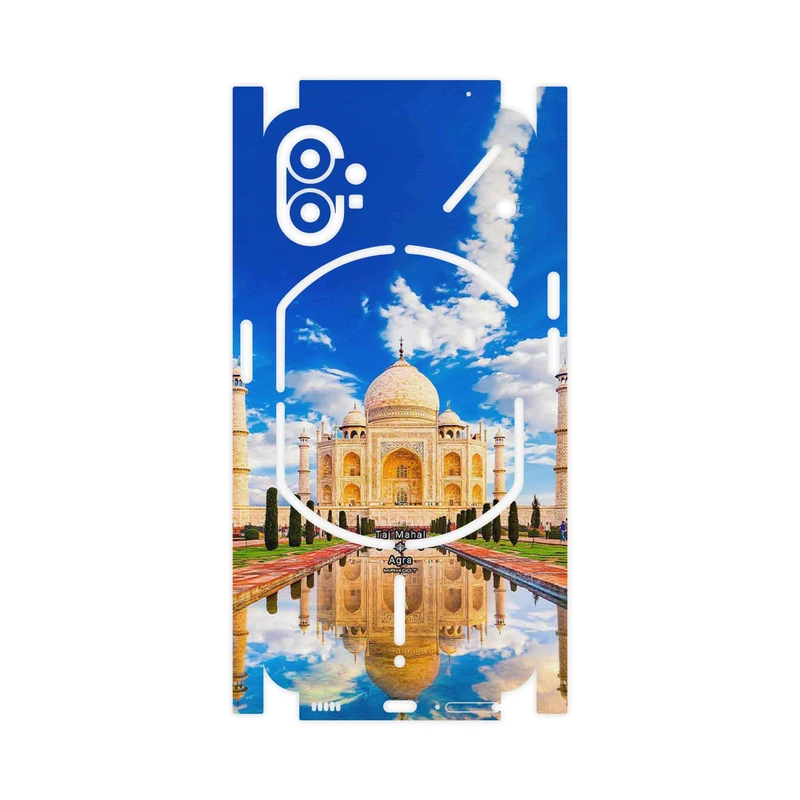 برچسب پوششی ماهوت مدل The Taj Mahal-FullSkin مناسب برای گوشی موبایل ناتینگ Phone 1