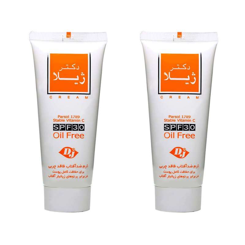کرم ضد آفتاب دکتر ژیلا مدل 002 حجم 30 میلی لیتر مجموعه 2 عددی کرم ضد آفتاب دکتر ژیلا مدل 002 حجم 30 میلی لیتر مجموعه 2 عددی