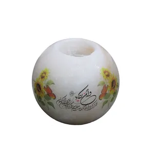 جاشمعی سنگ نمک طرح گوی کد 002 