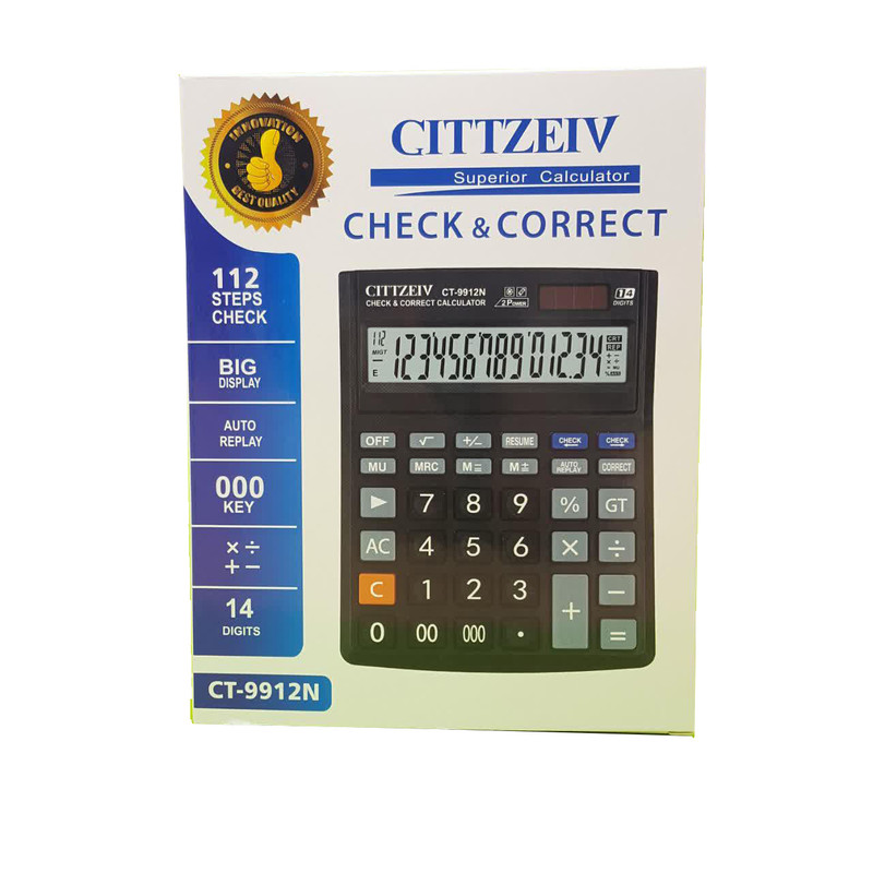 ماشین حساب مدل سیتیزیو CT-9912N