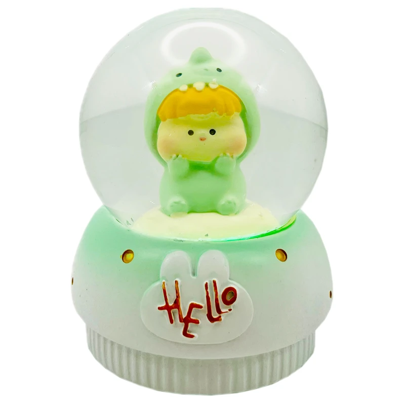 گوی مدل چراغدار HELLO طرح baby تمساح کد A1623.11.S300 