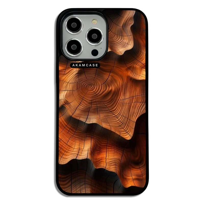 کاور آکام مدل AMC-WA14PROMAX-WOOD-9 مناسب برای گوشی موبایل اپل iPhone 14 Pro Max