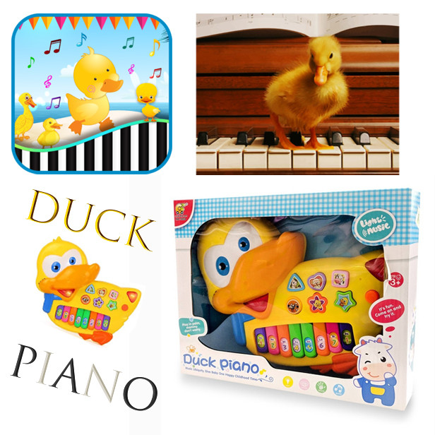 بازی آموزشی طرح اردک مدل پیانو