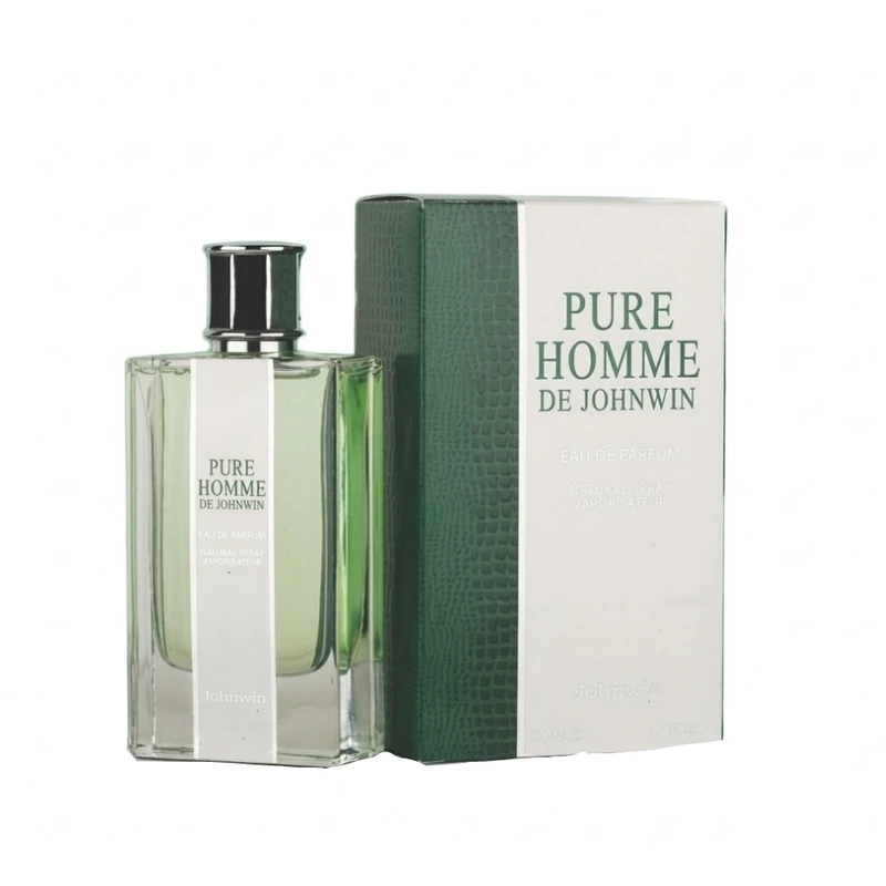 ادو پرفیوم مردانه جانوین مدل PURE HOMME با رایحه ملایم و تلخ حجم 100 میلی لیتر