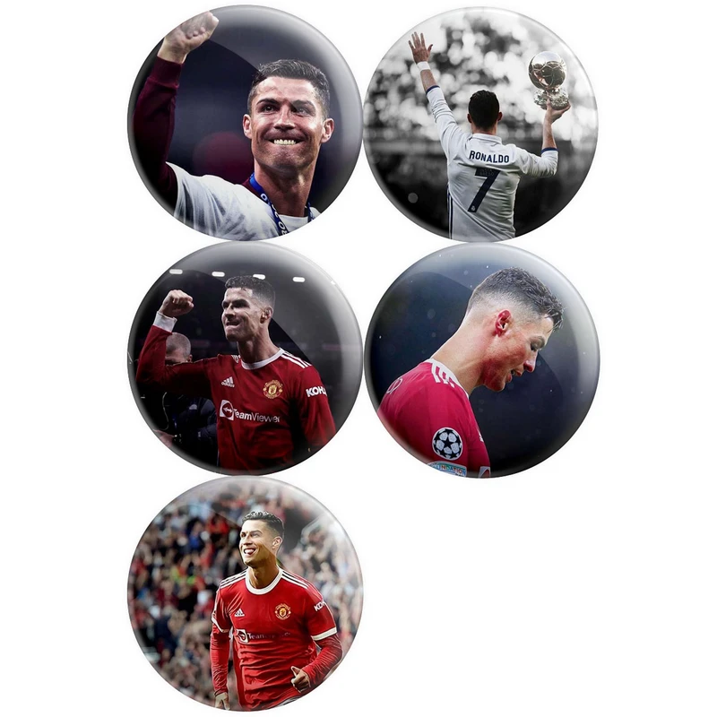 پیکسل پرمانه طرح کریستیانو رونالدو کد pmg5.13380 مجموعه 5 عددی