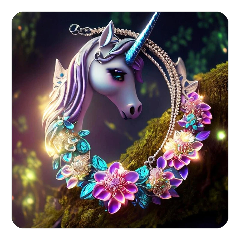 مگنت کاکتی طرح اسب تک شاخ و یونیکورن مدل mp31053