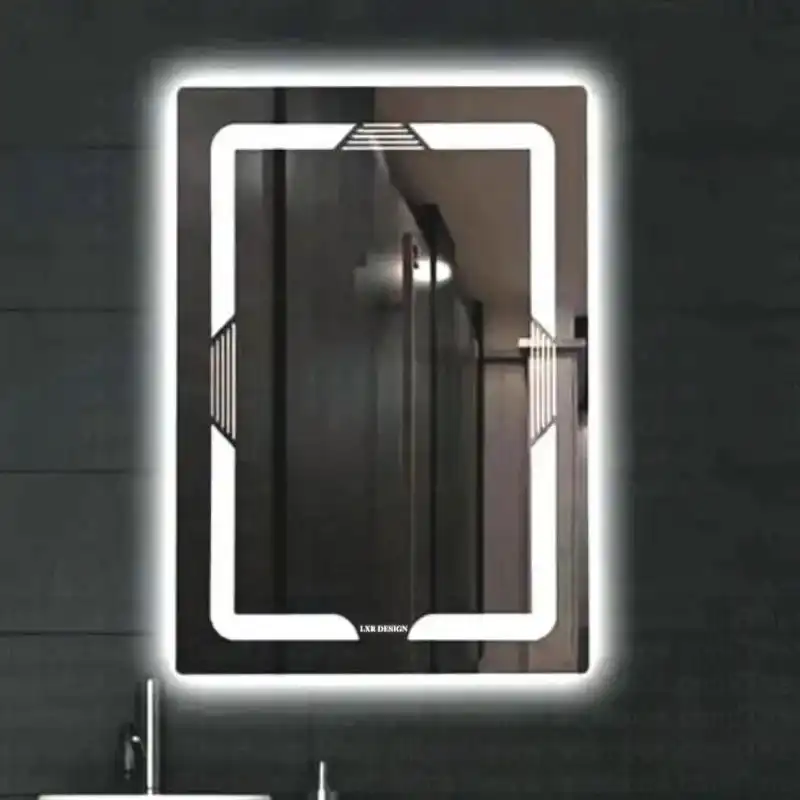 آینه بک لایت الیکسار مدل مستطیل کد MD100