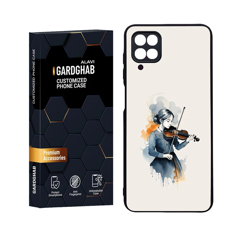 کاور گارد قاب علوی مدل Glass مناسب برای گوشی موبایل سامسونگ Galaxy A12