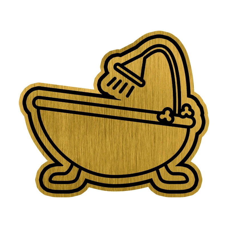 تابلو راهنما طرح حمام کد BATH2-MT