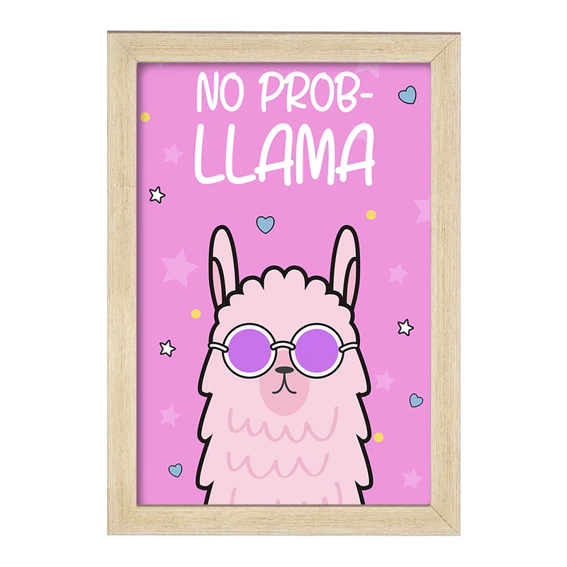 تابلو خندالو مدل لاما کد 29563