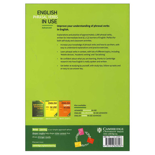 قیمت و خرید کتاب Phrasal Verbs In Use English Advanced 2nd اثر Michael ...