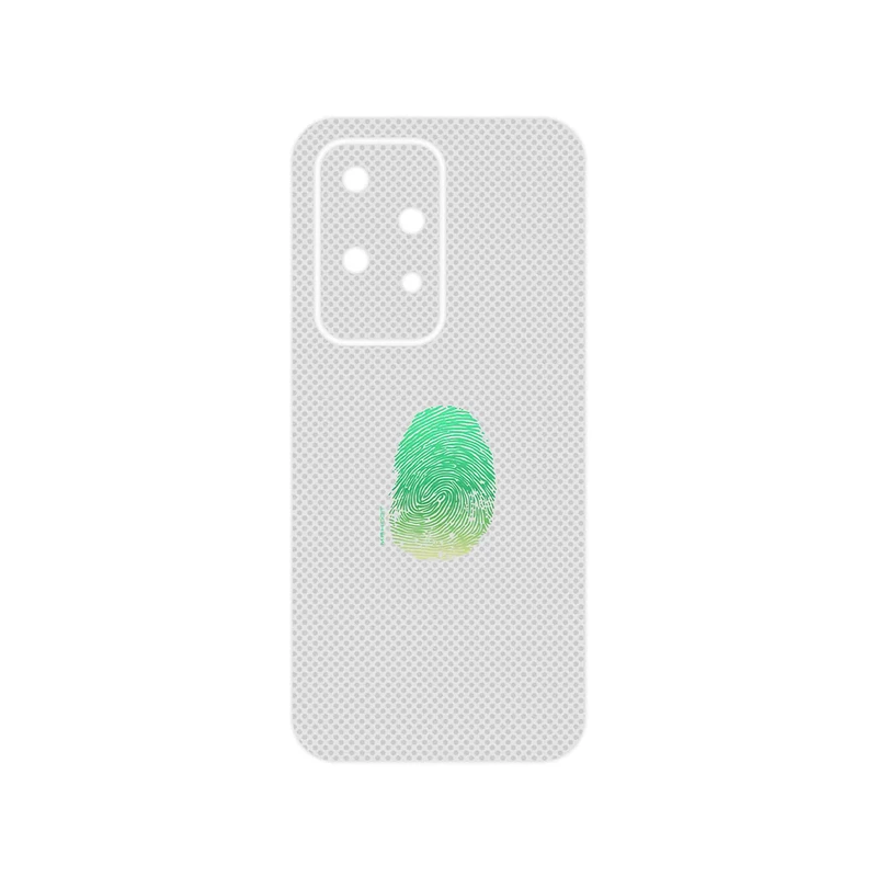 برچسب پوششی ماهوت مدل Minimal Fingerprint مناسب برای گوشی موبایل آنر 200 Lite