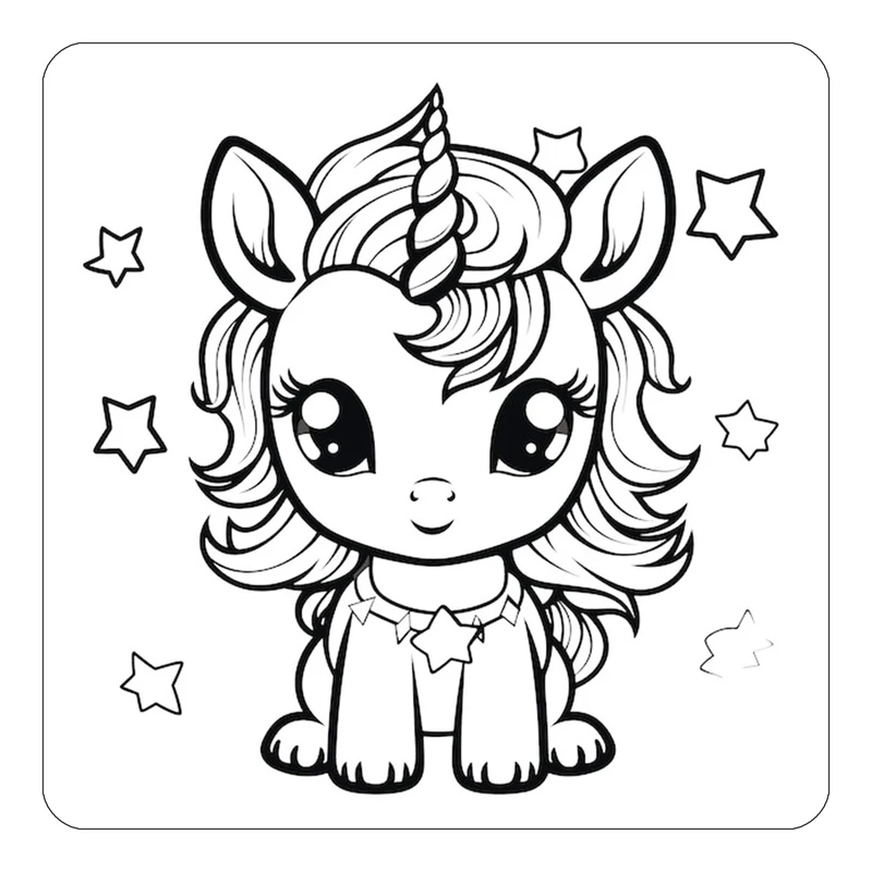 مگنت کاکتی طرح اسب تک شاخ و یونیکورن مدل mp29388