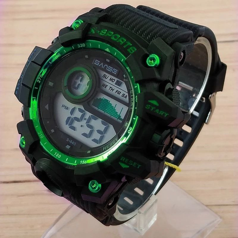 ساعت مچی دیجیتال مردانه مدل تک زمانه_019