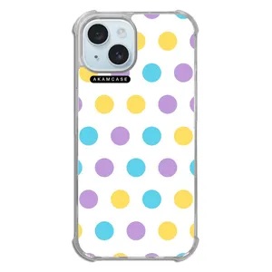 AKAM AMCWTA15-PASTEL PATTERN6 Cover For Apple iPhone 15
