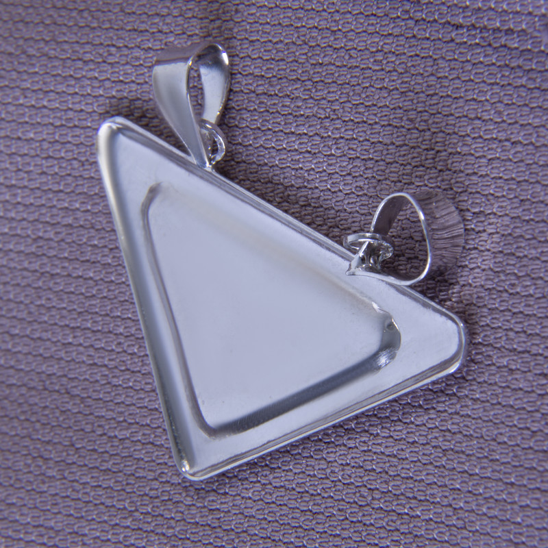 آویز گردنبند نقره مدل وان یکاد مثلثی کد PKD_030