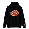 هودی مردانه مدل انیمه ناروتو آکاتسوکی akatsuki cloud