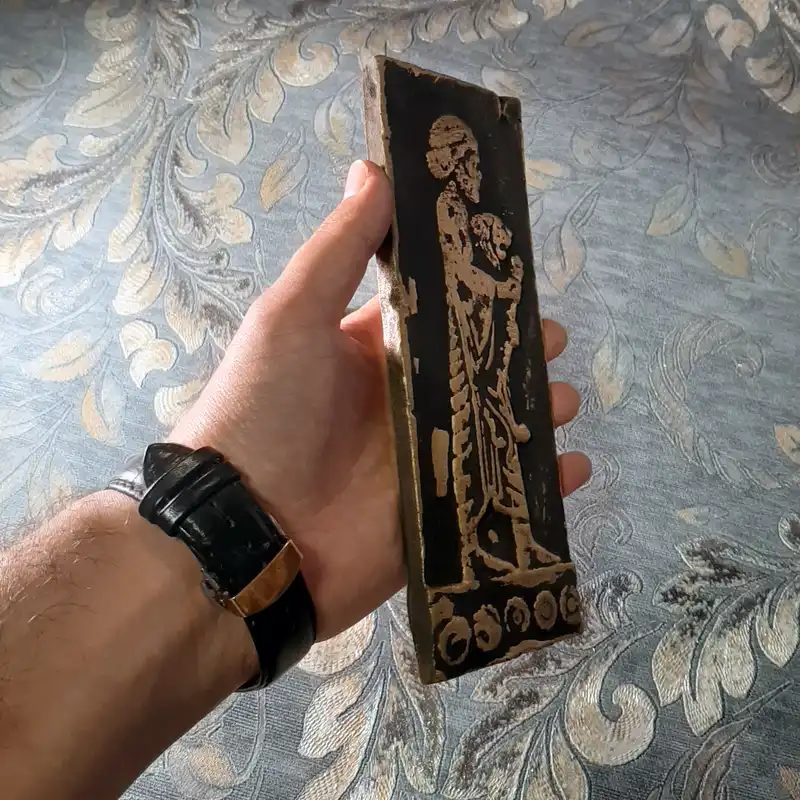 کتیبه طرح هخامنشی مدل پیکره