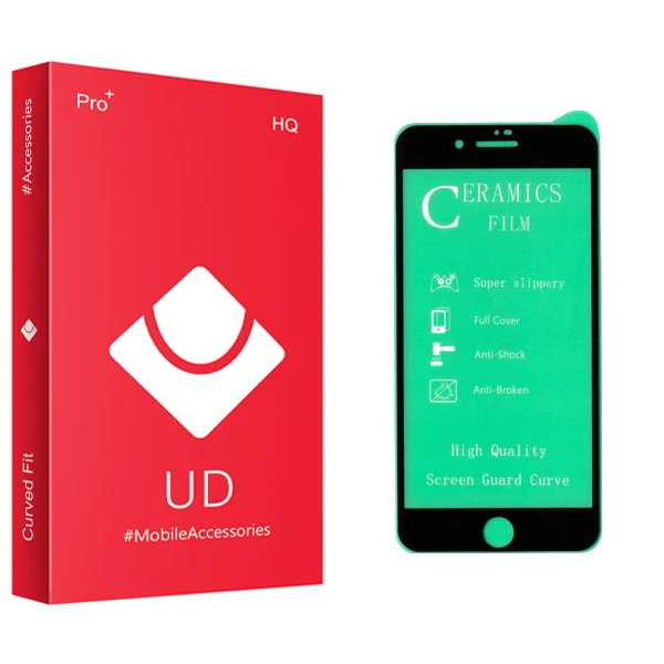 محافظ صفحه نمایش سرامیکی یو دی مدل +PRO مناسب برای گوشی موبایل اپل Iphone 7 plus / Iphone 8 plus