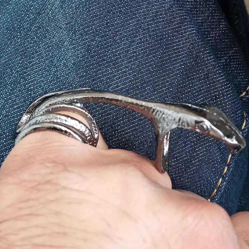 انگشتر مدل مار پیتون کد K-426