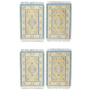 زیربشقابی مدل فرش کد ۷۷ مجموعه 4 عددی