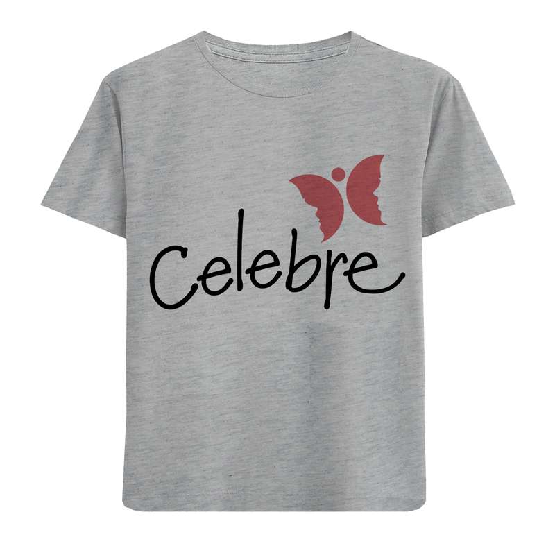 تی شرت آستین کوتاه دخترانه مدل D344 Celebre