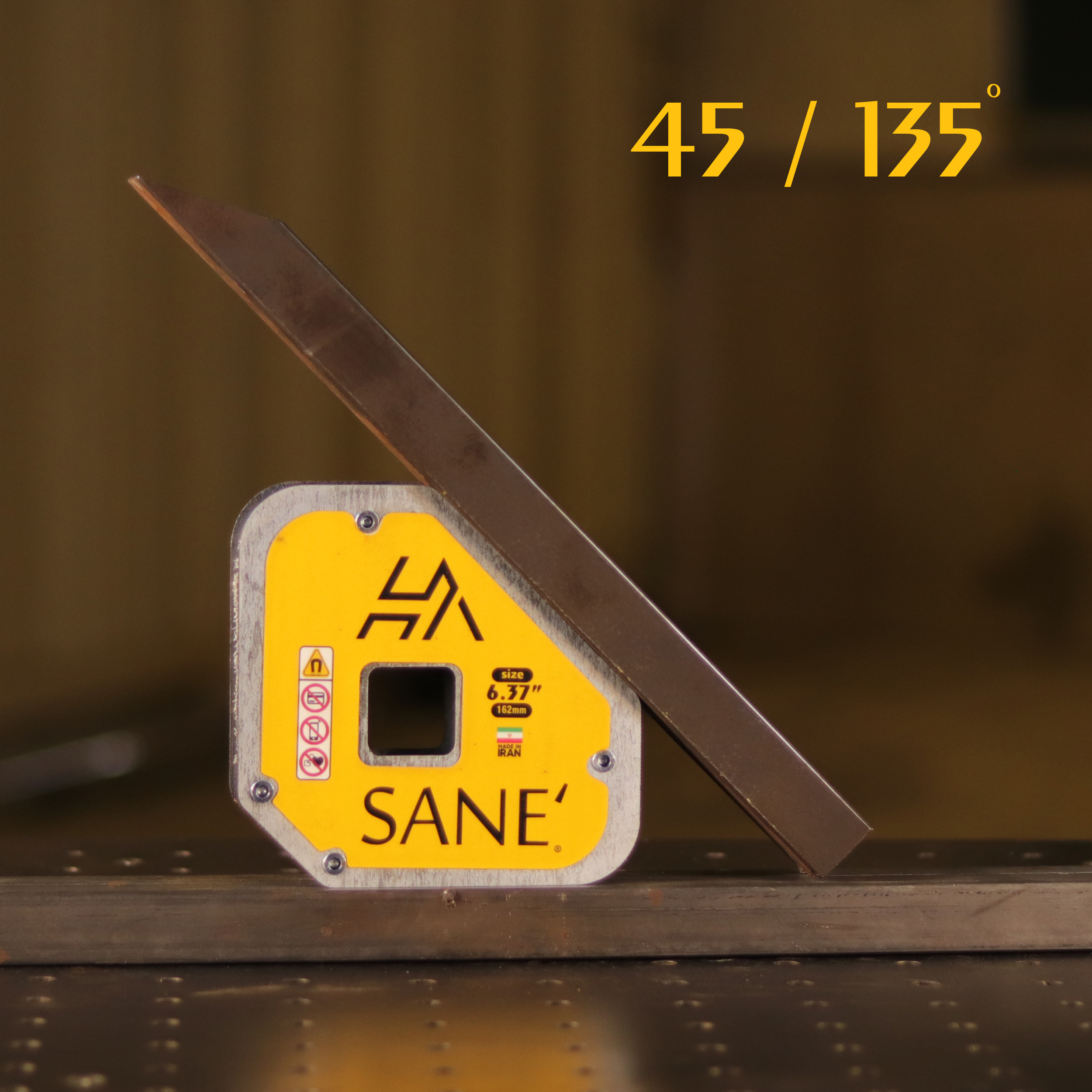 گونیا جوشکاری صانع مدل سه ضلعی کد 6/36