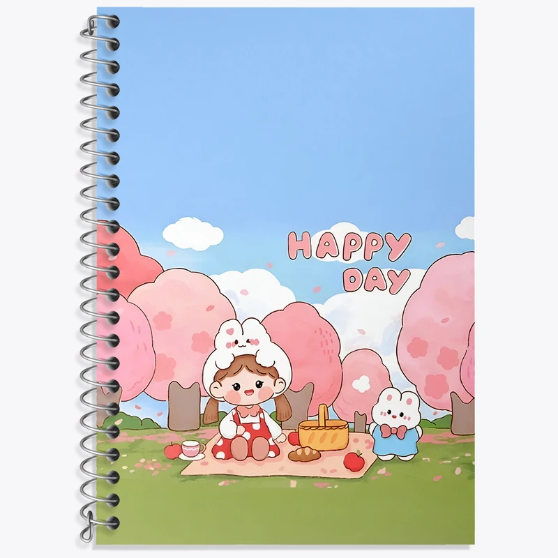 دفتر نت موسیقی 50 برگ خندالو طرح دخترانه کیوت کد N3933