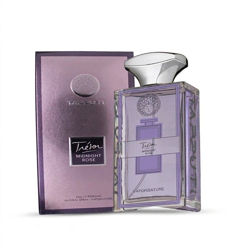 ادوپرفیوم زنانه تاپوتی مدل TRESOR MIDNIGHT ROSE با رایحه گرم حجم 100 میلی‌لیتر
