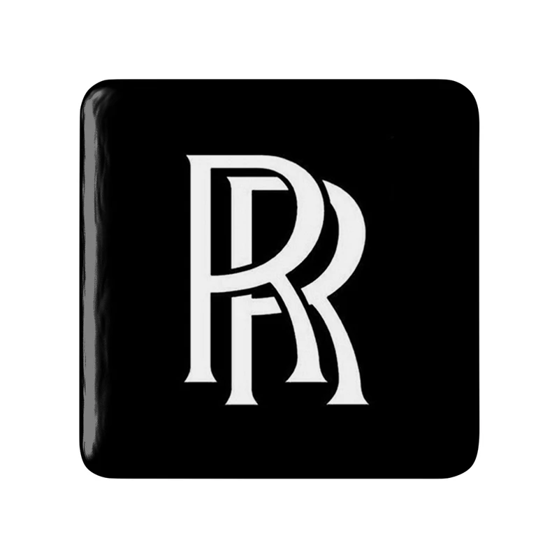 مگنت خندالو طرح رولزرویس Rolls Royce مدل مربعی کد 30753
