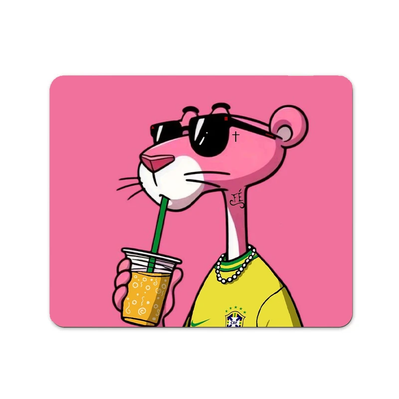 ماوس پد پاد آفرین طرح کارتونی پلنگ کد 898 سایز 19*24 سانتی متر