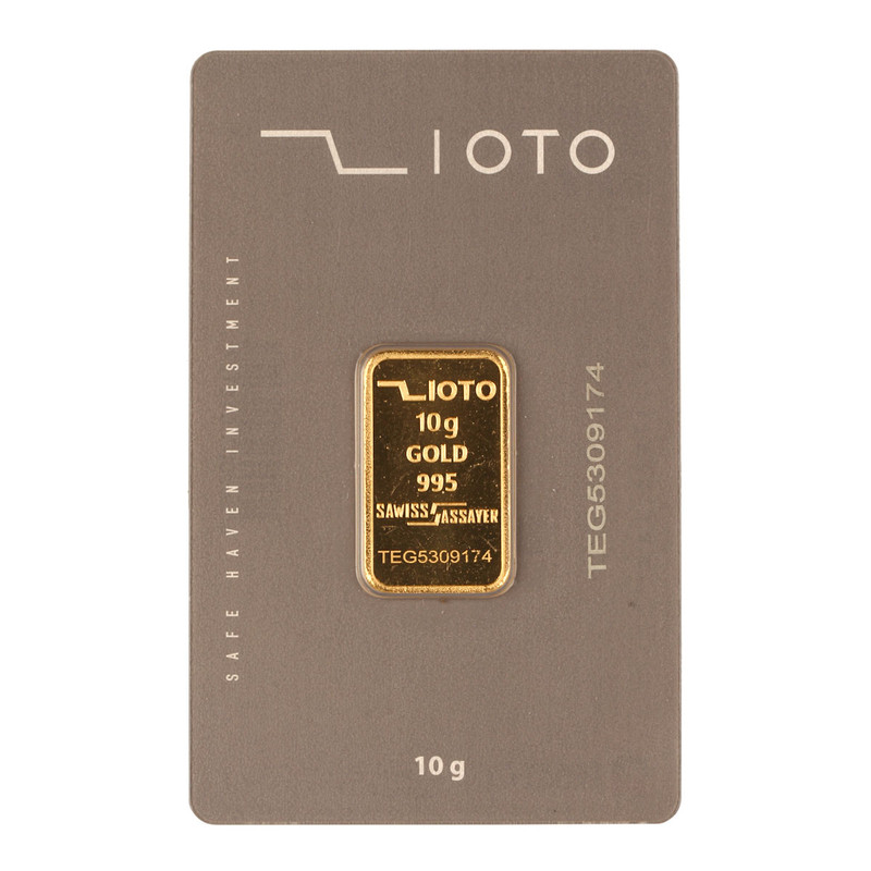 شمش طلا 24 عیار گالری تاج آبادی کد T-10