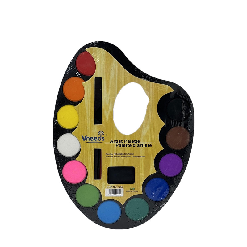 آبرنگ 12 رنگ وندز مدل پالتی کد 291099