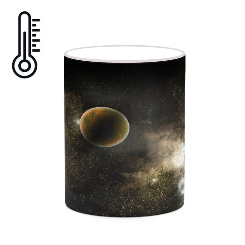 ماگ حرارتی کاکتی مدل فضا و کهکشان کد mgh20123