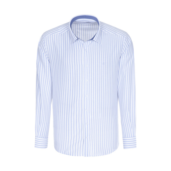 پیراهن آستین بلند مردانه ال سی من مدل 02181293-blue 175