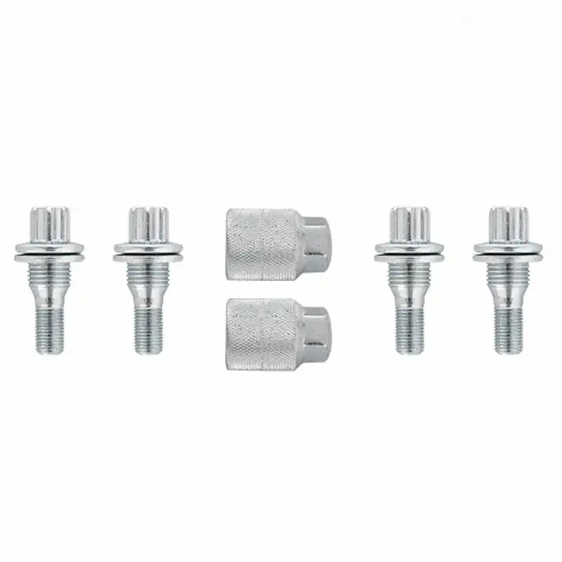 پیچ چرخ و رینگ ضد سرقت خودرو چیکال مدل M-58 مناسب برای دنا مجموعه 6 عددی