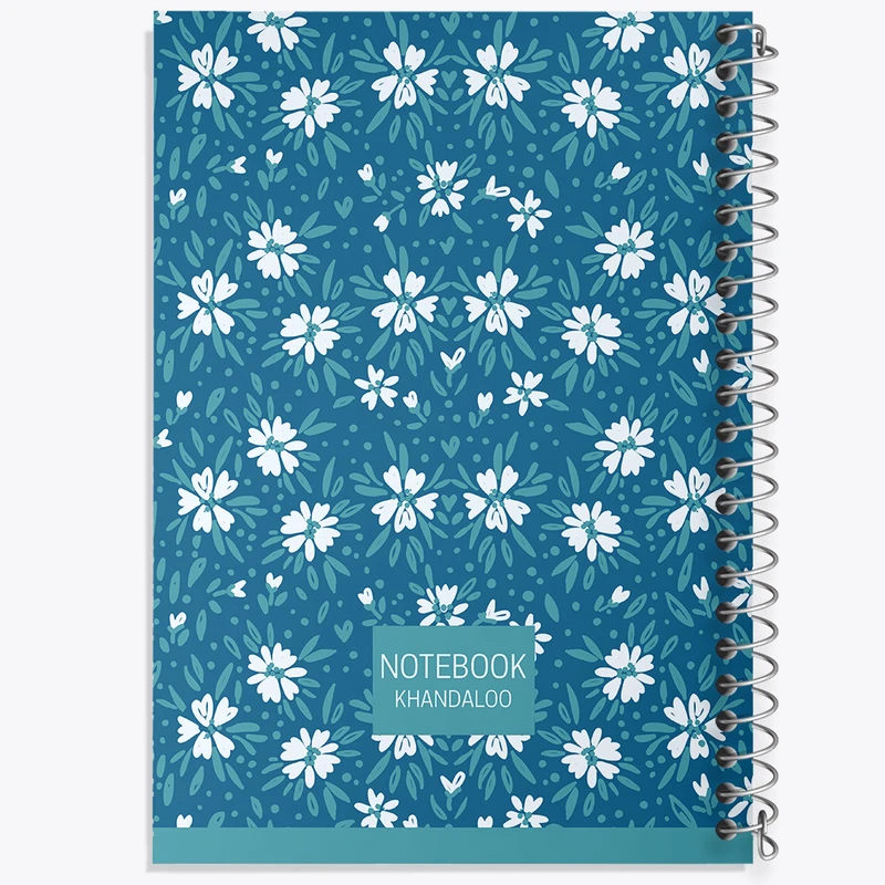 دفتر نقاشی 50 برگ خندالو طرح گل گلی کد N679