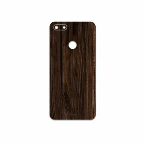 MAHOOT Dark Walnut Wood Cover Sticker for Motorola Moto E6 Play
