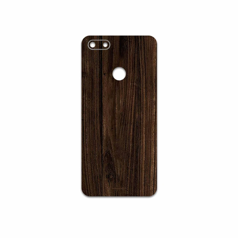 برچسب پوششی ماهوت مدل Dark Walnut Wood مناسب برای گوشی موبایل موتورولا Moto E6 Play