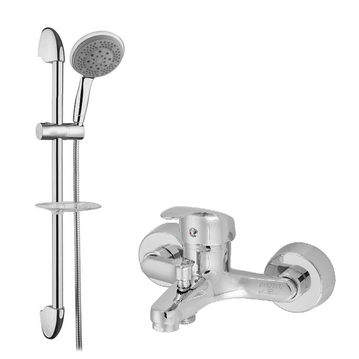 شیر حمام فاخته مدل ماهان c به همراه علم دوش