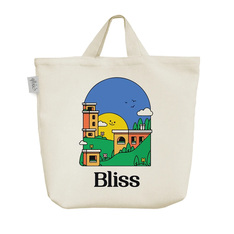 ساک خرید خندالو مدل دهکده کد 7360