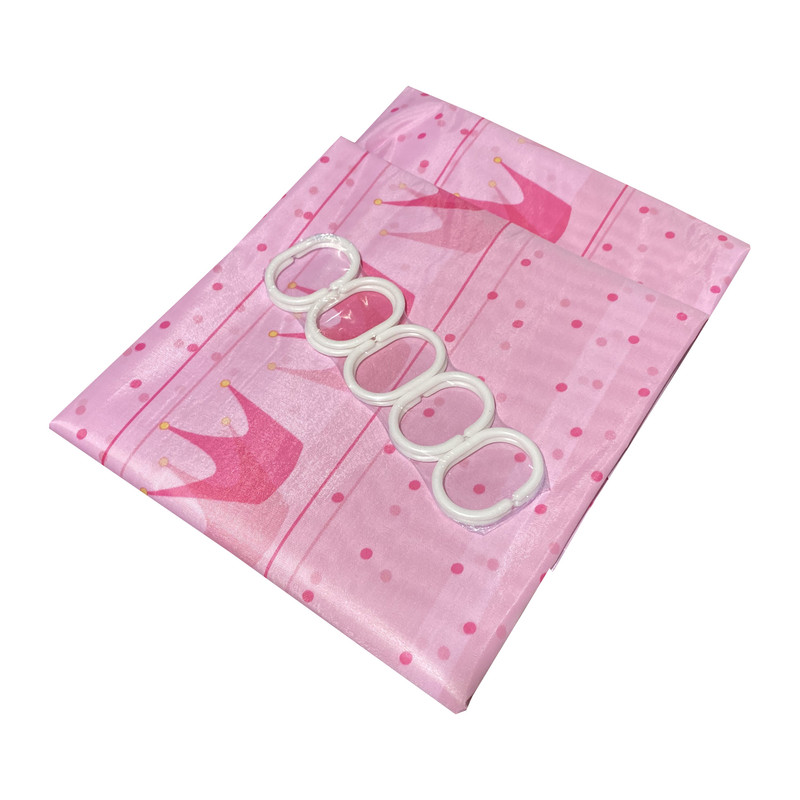 پرده حمام کد PH169 سایز 170x180 سانتی متر