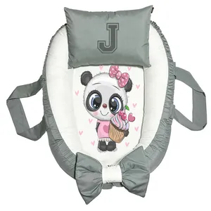 تشک غلت گیر نوزاد پاد آفرین مدل پاندا طرح حرف J