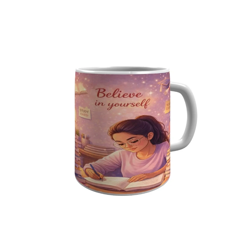 ماگ پاد آفرین طرح دخترانه مدل 11oz