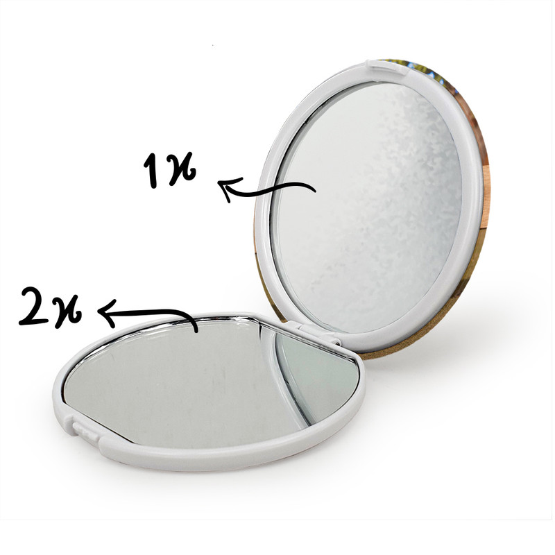 آینه جیبی خندالو طرح پت و مت مدل تاشو کد 28054